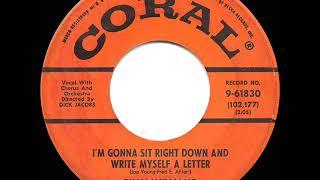 1957 HITS ARCHIVE: I’m Gonna Sit Right Down And Write Myself A Letter - Billy Williams (a #2 record)