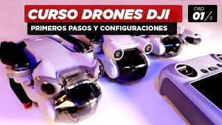 CURSO GRATIS DRONES DJI MINI (cap. 1/5) Primeros pasos, diferencias, activación y configuraciones.