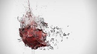 Shattered Wine Glass