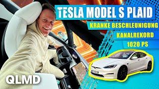 Tesla Model S Plaid | 1020 PS  Kanal-REKORD 0-100 km/h | Matthias Malmedie