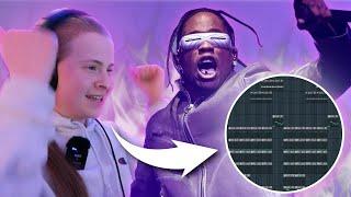 Making a Beat For Travis Scott! (CRAZY SYNTHS)