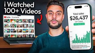 I Watched 150+ Dropshipping Videos And Here’s How To Start From Scratch In 2025