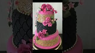 beautiful cake design video choose your favourite three layer  cake design ️️