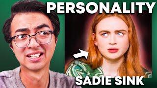 Personality Analyst Reacts to SADIE SINK  | 16 Personalities