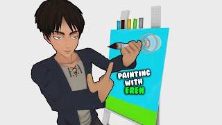 Painting with Eren (AOT VR)