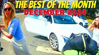 BEST OF THE MONTH DECEMBER #2024  Road Rage Bad Drivers Hit and Run - Learn How To Drive