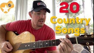 20 Country Songs Moving Just 2 Fingers (Matt McCoy)