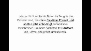 schneller bessere Aufsätze und Texte schreiben