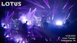 Lotus - 12.30.2024  - Union Transfer - Philadelphia, PA 4K