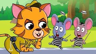 दो चूहे थे मोटे मोटे - Do Chuhe The Mote - FunForKidsTV Hindi Nursery Rhymes