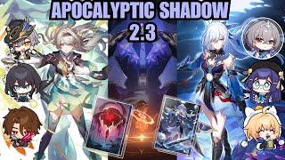 E0 Firefly Super Break & E0 Jingliu Hypercarry | Apocalyptic Shadow | Honkai Star Rail 2.3