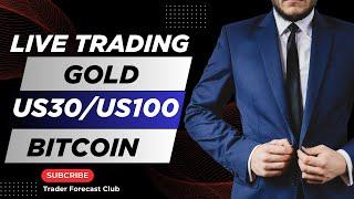 GOLD  AND US30/ BTCOIN  Live trading Today| Gold Live signal