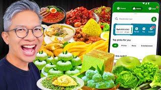 BELI MAKANAN 1 WARNA DI APLIKASI ONLINE!!