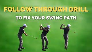 Fix Your Swing Path With This Follow Through Drill