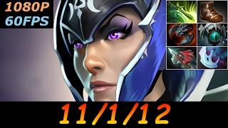 Dota 2 Luna Pro 11/1/12 (Kills/Deaths/Assists) Top MMR 977 GPM Ranked Full Gameplay