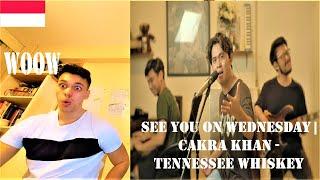 Turkish React to See You On Wednesday | Cakra Khan - Tennessee Whiskey  Live Session