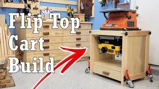 Built To LAST! Next Level Flip Top Tool Cart with FREE Plans!