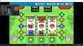 Trying MankeyMite's Strategy for JACKPOTS on Slot Machines at the Game Corner (FireRed & LeafGreen)