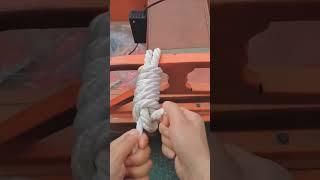 Most useful knots skill ep596 #knot #craft #diy #knotskills
