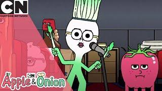 Apple and Onion | Hamburger Steals the Spotlight | Cartoon Network UK 