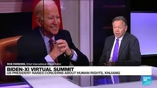 Biden, Xi at loggerheads over Taiwan during lengthy virtual summit • FRANCE 24 English