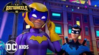 Batgirl & Nightwing Out On A Mission! | Batwheels | @dckids