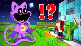 Security House vs CATNAP.EXE in Minecraft - Maizen JJ and Mikey