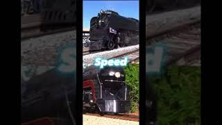 UP 844 vs N&W 611 And SP 4449#southernpacific#unionpacific#prr