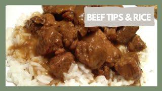 EASIEST Beef Tips & Rice Recipe! Your Taste Buds Will Thank You