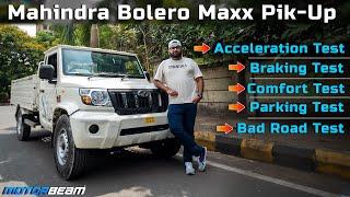 Mahindra Bolero Maxx Pik-Up - 10 Real-Life Tests  | MotorBeam