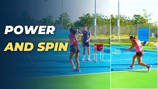 How to generate massive power and spin on your two-handed backhand