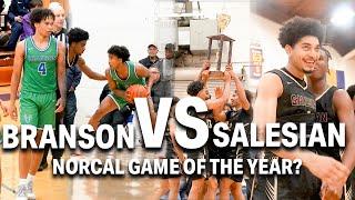 Branson vs Salesian | Norcal Game of the Year | Gridley Championship | Loving WALK OFF Game Winner