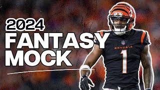 A 2024 Fantasy Football Mock Draft!