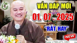 Vấn Đáp Câu Hỏi 'RẤT THỰC TẾ" Siêu Hay và Ý Nghĩa Ngày 23. 06. 2025 -  Thầy Thích Pháp Hòa #NEW HAY