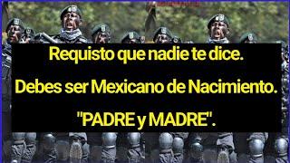 Ser Mexicano de Nacimiento #requisitosparaingresaralejercitomexicano #ejércitomexicano #gafe423