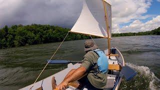 Lug Rigged Micro Sharpie Sailing Adventure