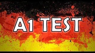 НЕМЕЦКИЙ тест на уровень А1 с объяснениями