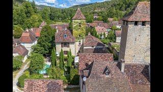 Watchtower with templar history and a cottage in a mediaeval Lot village, France - Ref. BVI72631