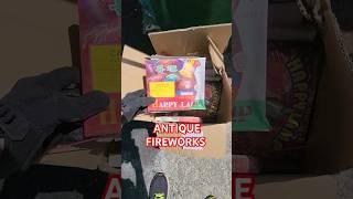 I find old antique Chinese fireworks in a dumpster and lite em #dumpsterdiving #fireworks #shorts