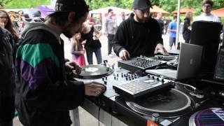 Saligo und Widsid @ Double Trouble - Graffiti + Turntablism Jam