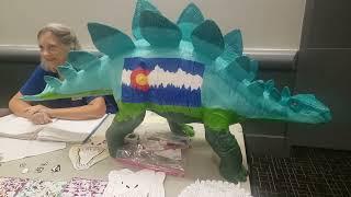 1 Original Denver Gem and Mineral Show | Stegosaurus | September 2023 | Big Blue Bear