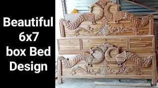 7'x6' डबल बेड डिजाइन by Interior Gyaan | Double box design with detail | double box bed making