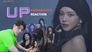 AESPA's KARINA NEW VIRAL SOLO "UP" REACTION