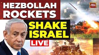 Israel-Iran War LIVE Updates: Over 90 Hezbollah Rockets Hit Israel | Haifa Bay LIVE Updates