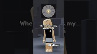 Wheel chooses my robux #roblox #robux #fypシ゚viral #shorts #kallieqz