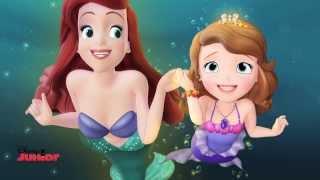 Sofia The First | Joining Together Song ft. Ariel - The Floating Palace | Official Disney Junior UK