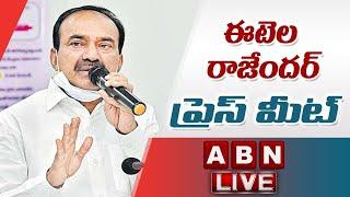 LIVE  : BJP Etela Rajender Press Meet || ABN  LIVE