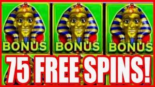 JACKPOT HANDPAY$200 BETSPHARAOH'S FORTUNE HIGH LIMIT SLOT MACHINE BUENO DINERO MUSEUM SLOTS