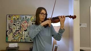 David McGrew, violin, HYS 2023/24 Audition Video