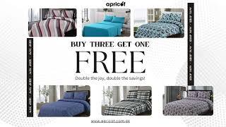 Buy 3 Get One Free Bed Sheet Offer #buy3get1free #sale #bestdeals #bedding #beddesign2024 #salelive